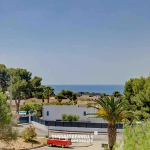 Tres Bel Climatise Terrasse Et Vue Appartement Bandol